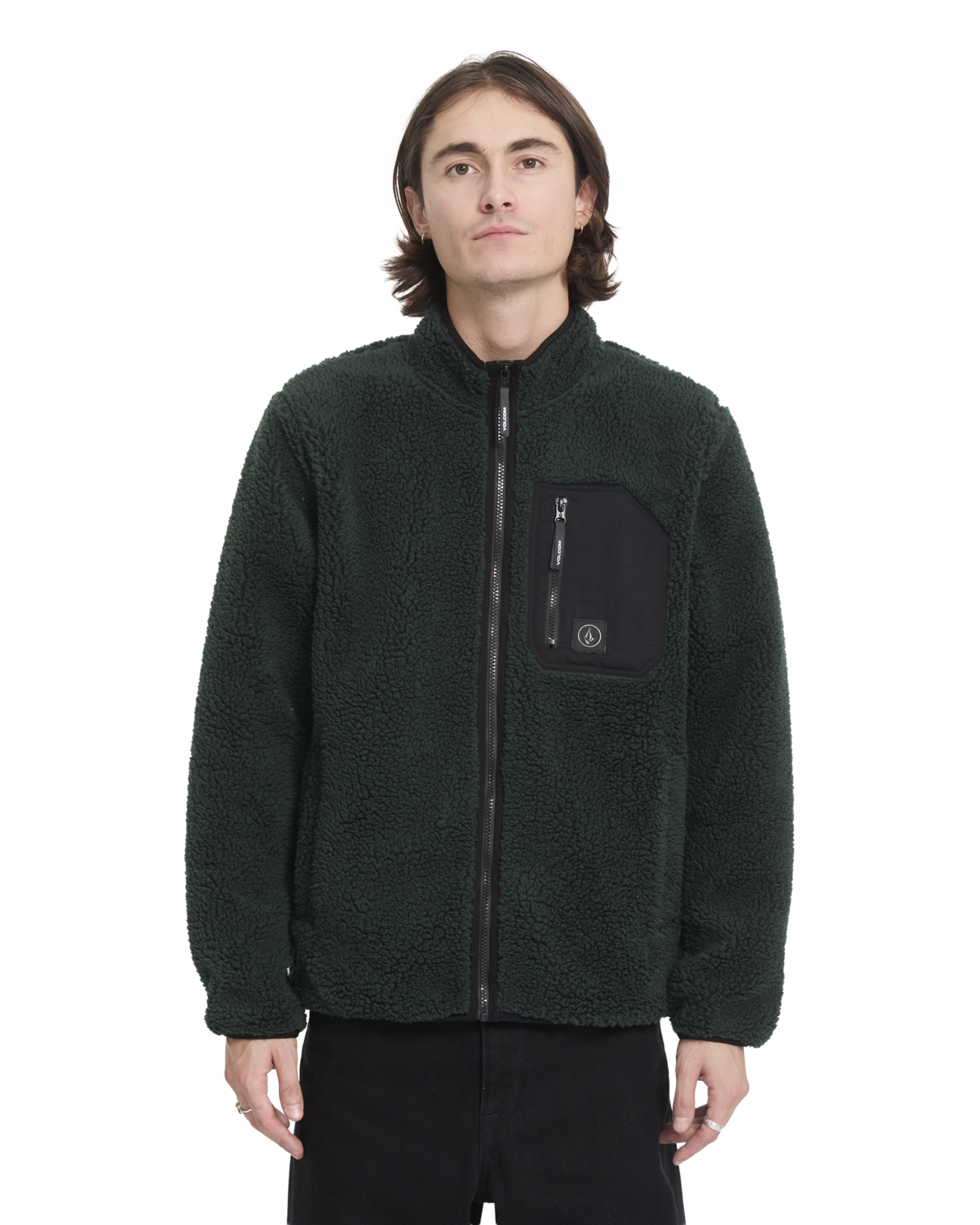 Muzzer Fuzzar Zip Fleece Trui