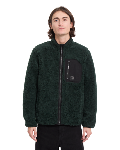 Muzzer Fuzzar Zip Fleece Trui