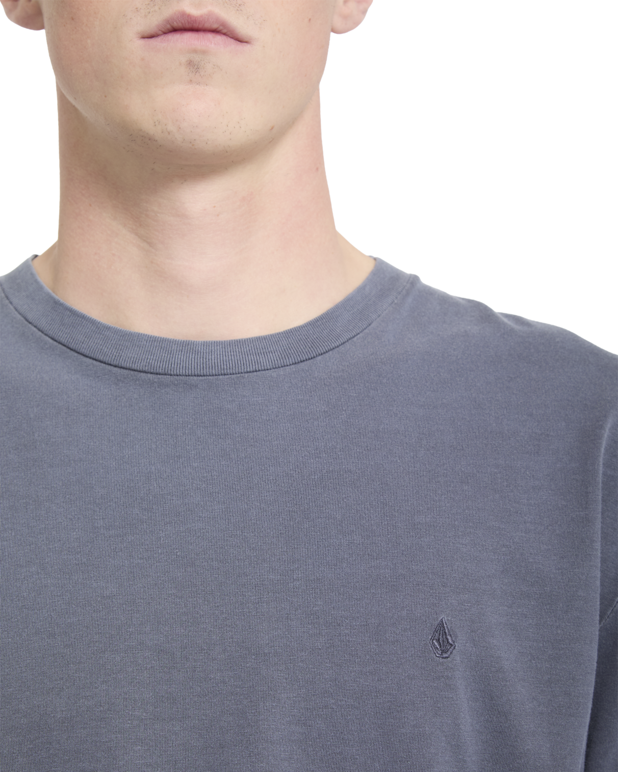 Solid Stone Korte Mouwen T-shirt