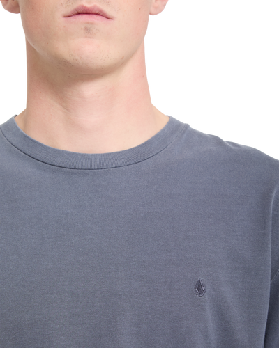 Solid Stone Korte Mouwen T-shirt