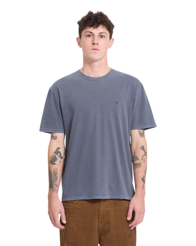 Solid Stone Korte Mouwen T-shirt