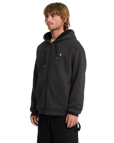 Single Stone Lined Zip Fleece Trui