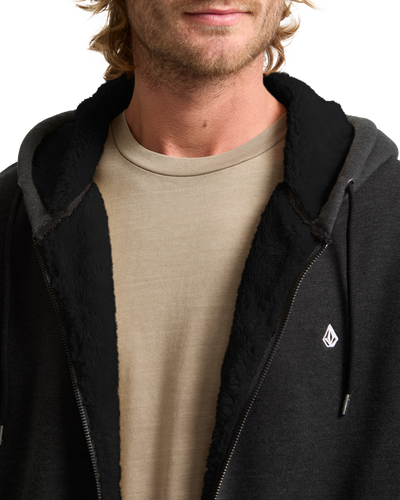 Single Stone Lined Zip Fleece Trui