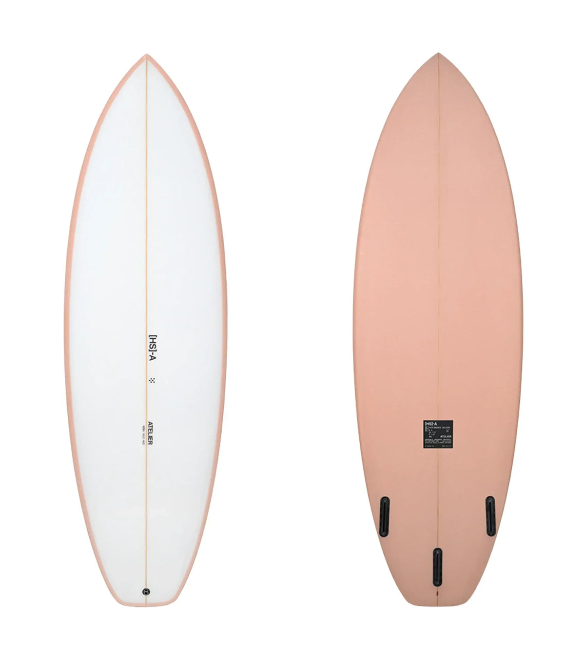 HS Atelier Performance Cruiser PU - Futures - 3 Fin - Salmon - Mid-Length