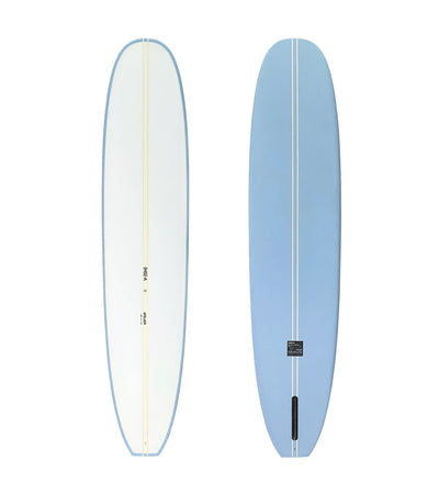 HS Atelier Retro Longboard PU - Single Fin - Blue Moss