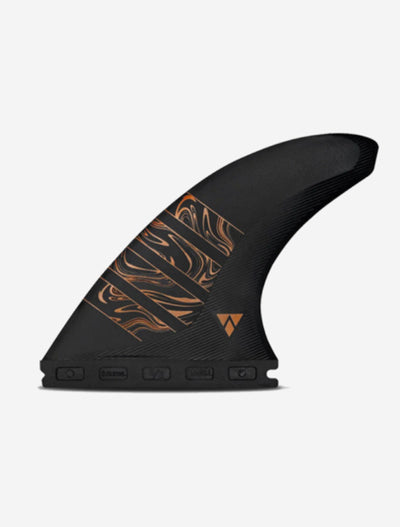 Alpha Vector 3/2 carbon Bronze 3 Fin Set