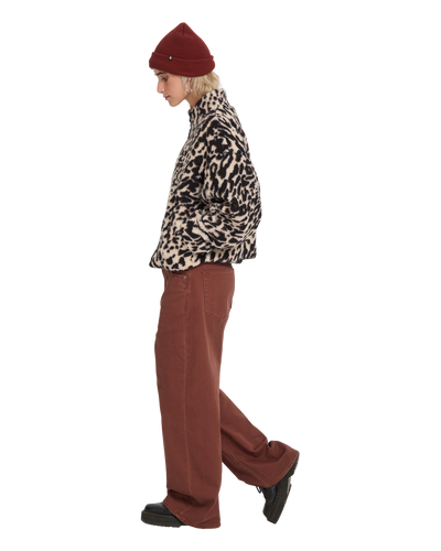 Wylding Out Sherpa Zip Fleece Trui