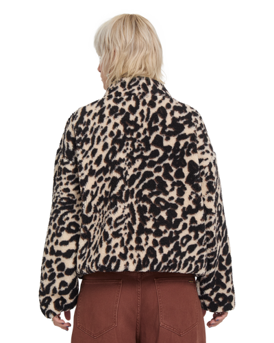 Wylding Out Sherpa Zip Fleece Trui