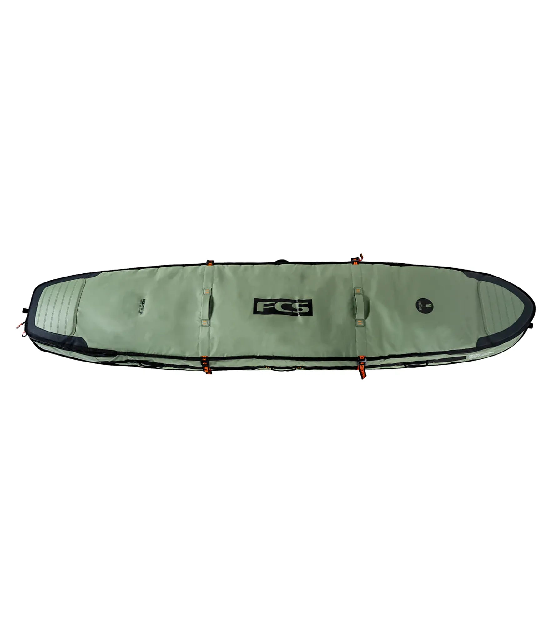 FCS Travel 2 Wheelie Longboard Board Bag GO-Light