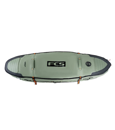 FCS Travel 3 Wheelie Shortboard / Fish Board Bag GO-Light