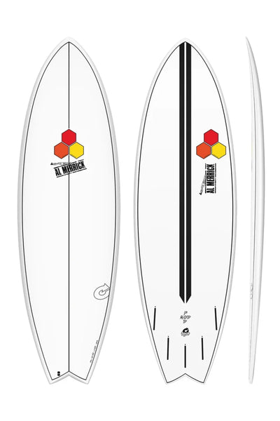Channel Islands Pod Mod - Al Merrick - X-Lite - Futures - 5 Fin - Mid-Length