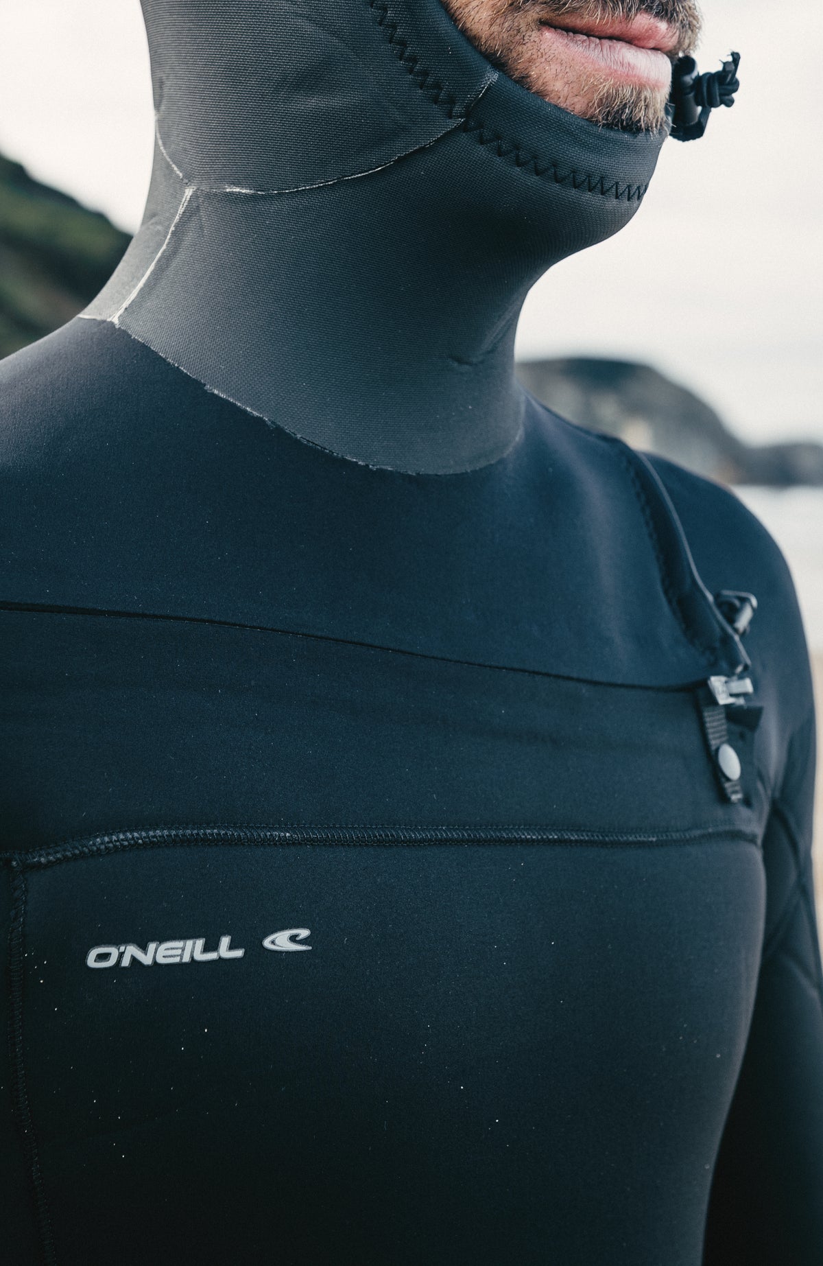 Epic 6/4mm Chest Zip Hooded Heren Wetsuit