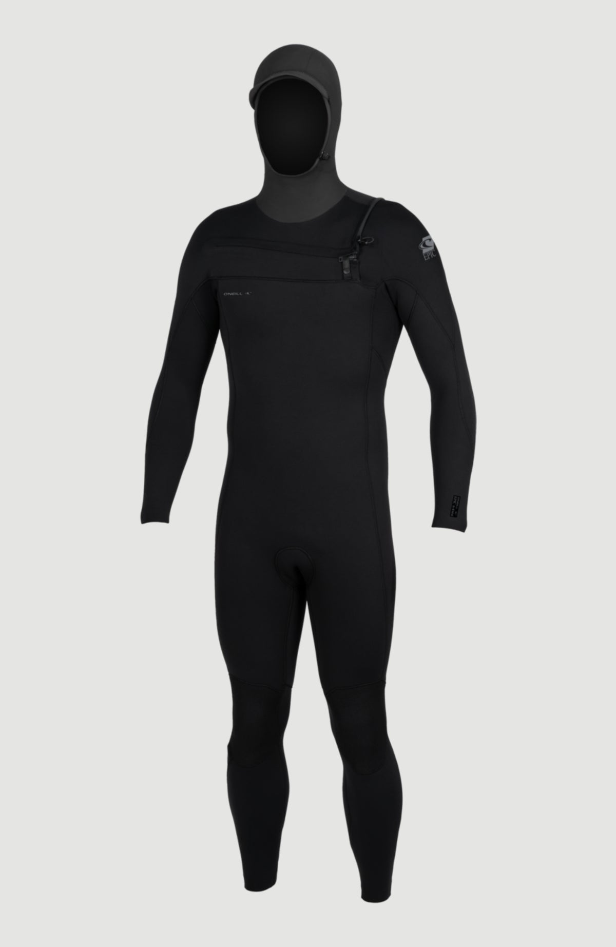 Epic 6/4mm Chest Zip Hooded Heren Wetsuit