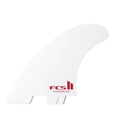FCS II Accelerator Performance Core Thruster Fins - White Edition