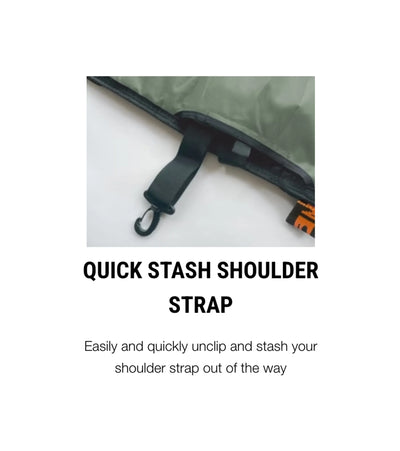 FCS Classic Cover Mid-Length Board Bag GO-Light