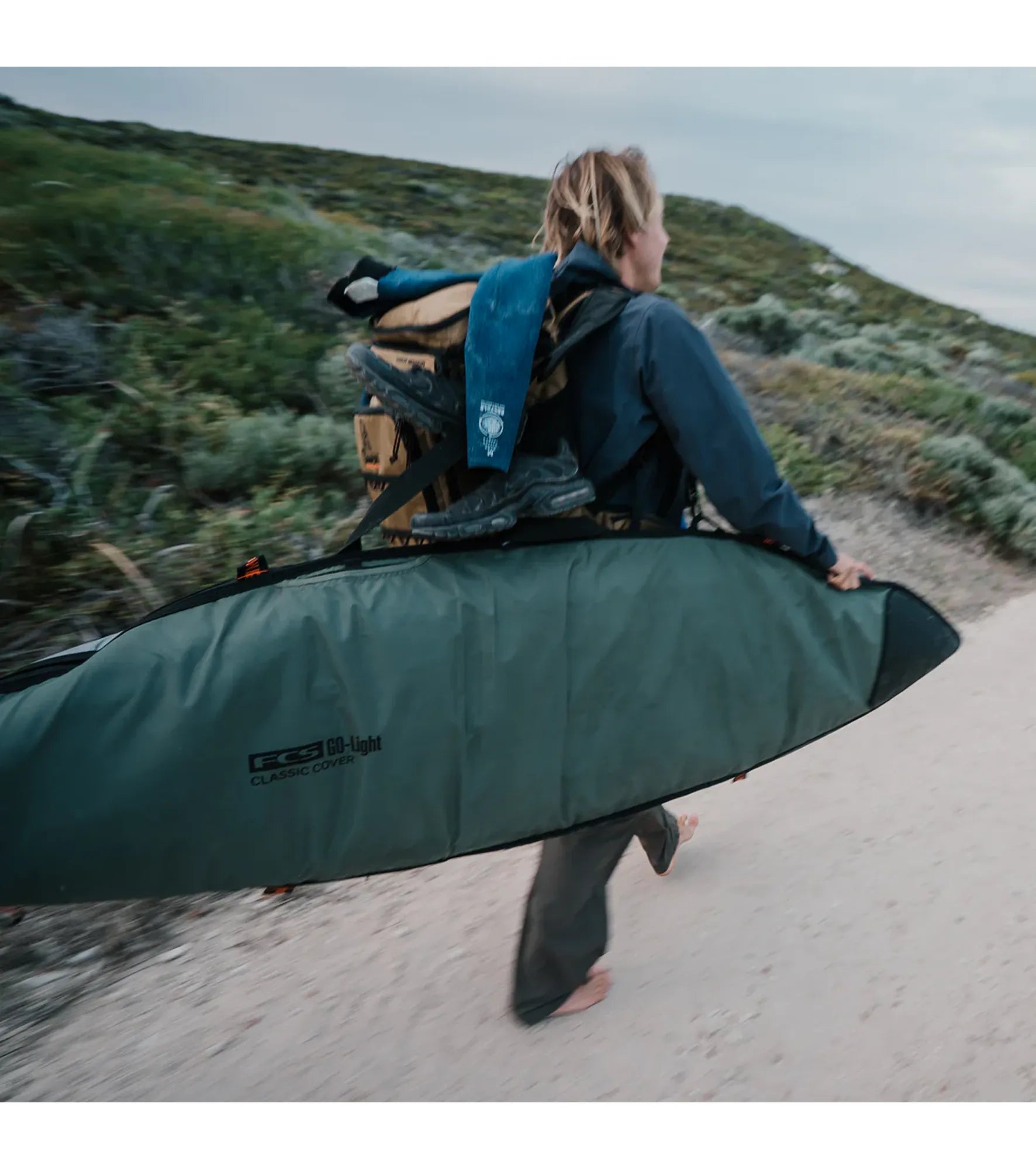 FCS Classic Cover Mid-Length Board Bag GO-Light