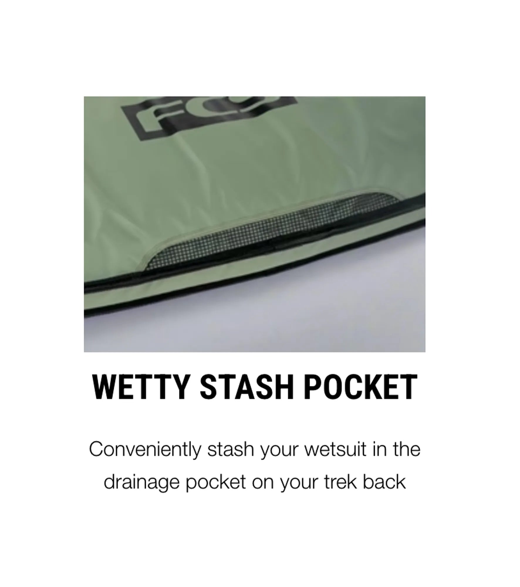 FCS Day-X Mid-Length Board Bag GO-Light