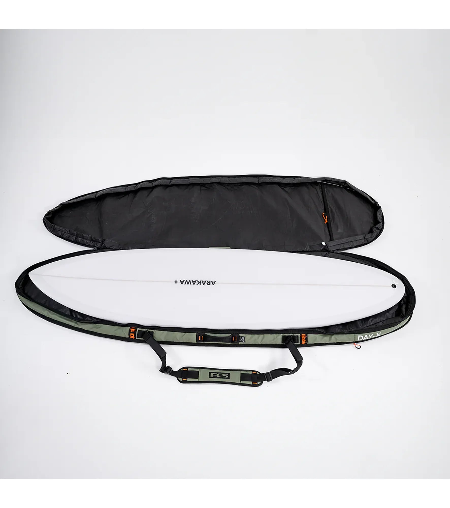 FCS Day-X Mid-Length Board Bag GO-Light