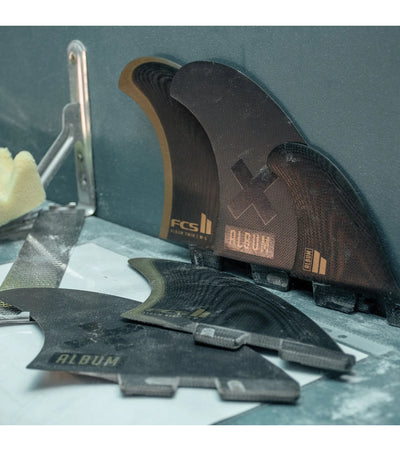 FCS II Album Twin Keel Performance Glass Twin Fins