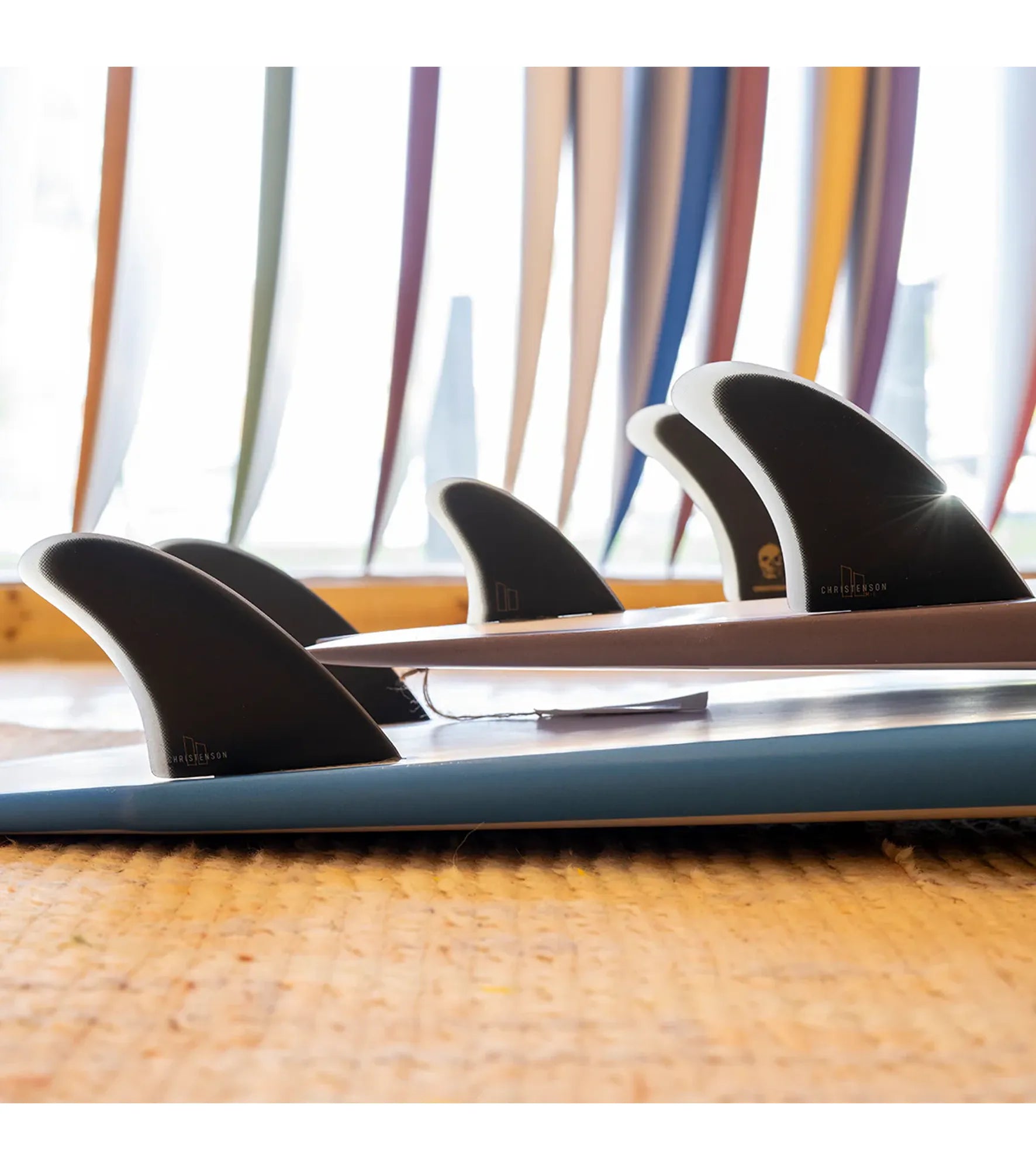 FCS II Christenson Performance Glass Twin Fins + 1