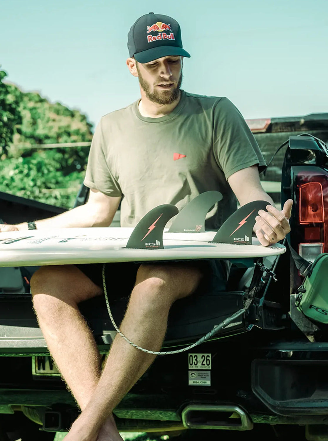 FCS II Nathan Florence Performance Core Thruster Fins