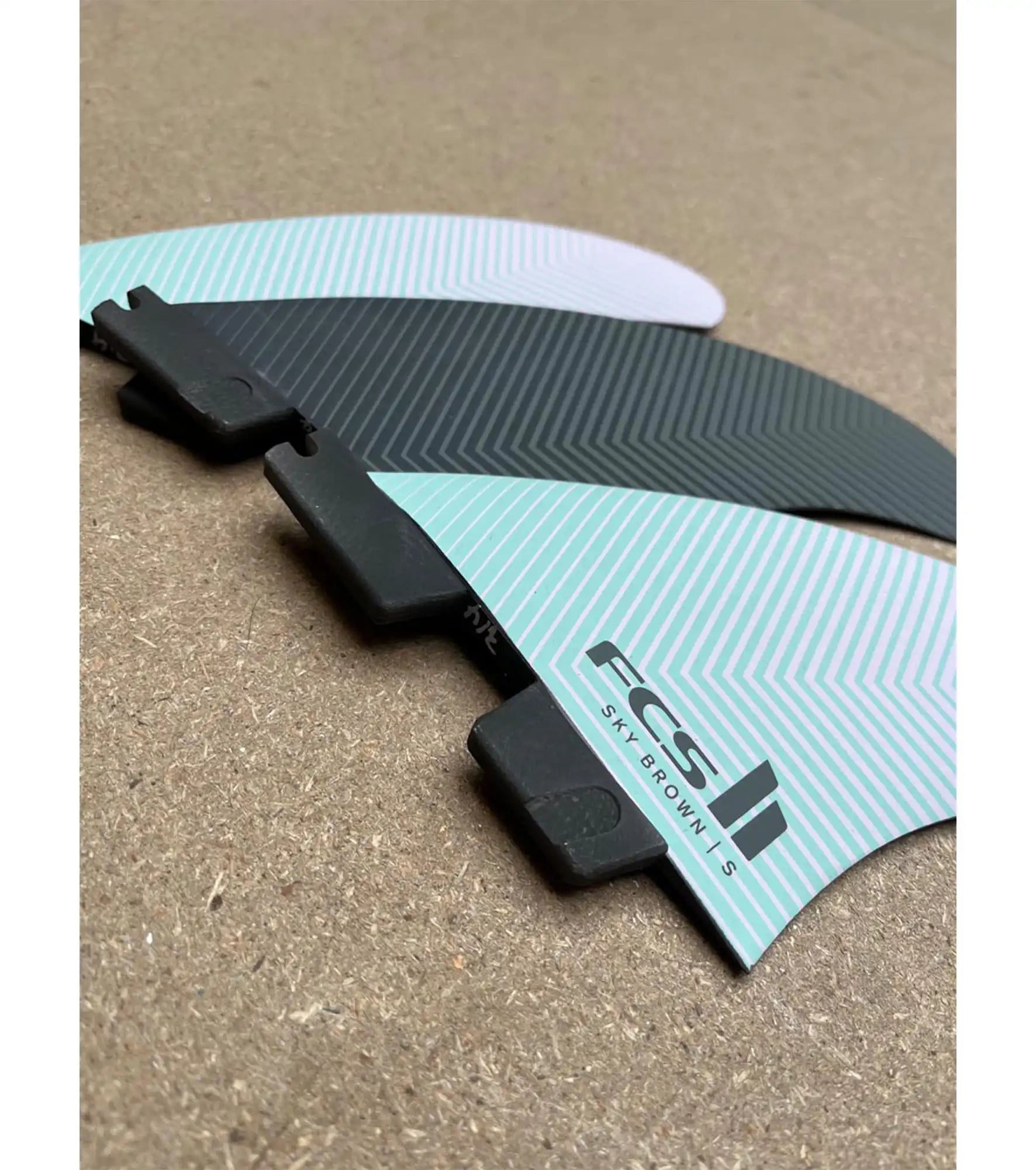 FCS II Sky Brown Performance Core Thruster Fins