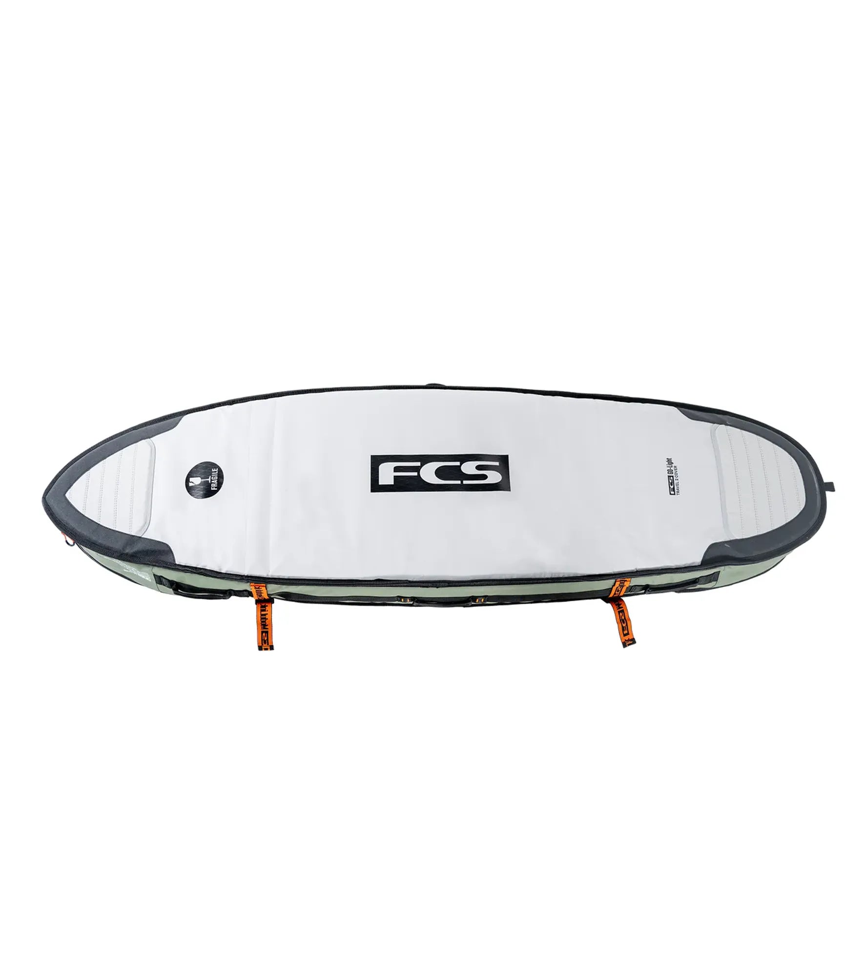 FCS Travel 2 Shortboard / Fish Board Bag GO-Light