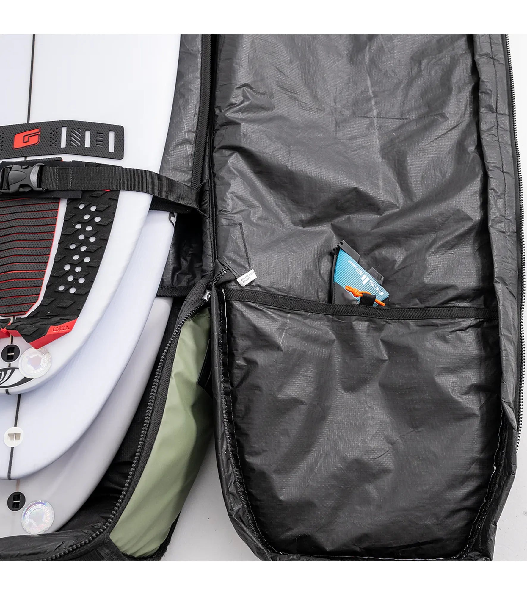 FCS Travel 3 Shortboard / Fish Board Bag GO-Light