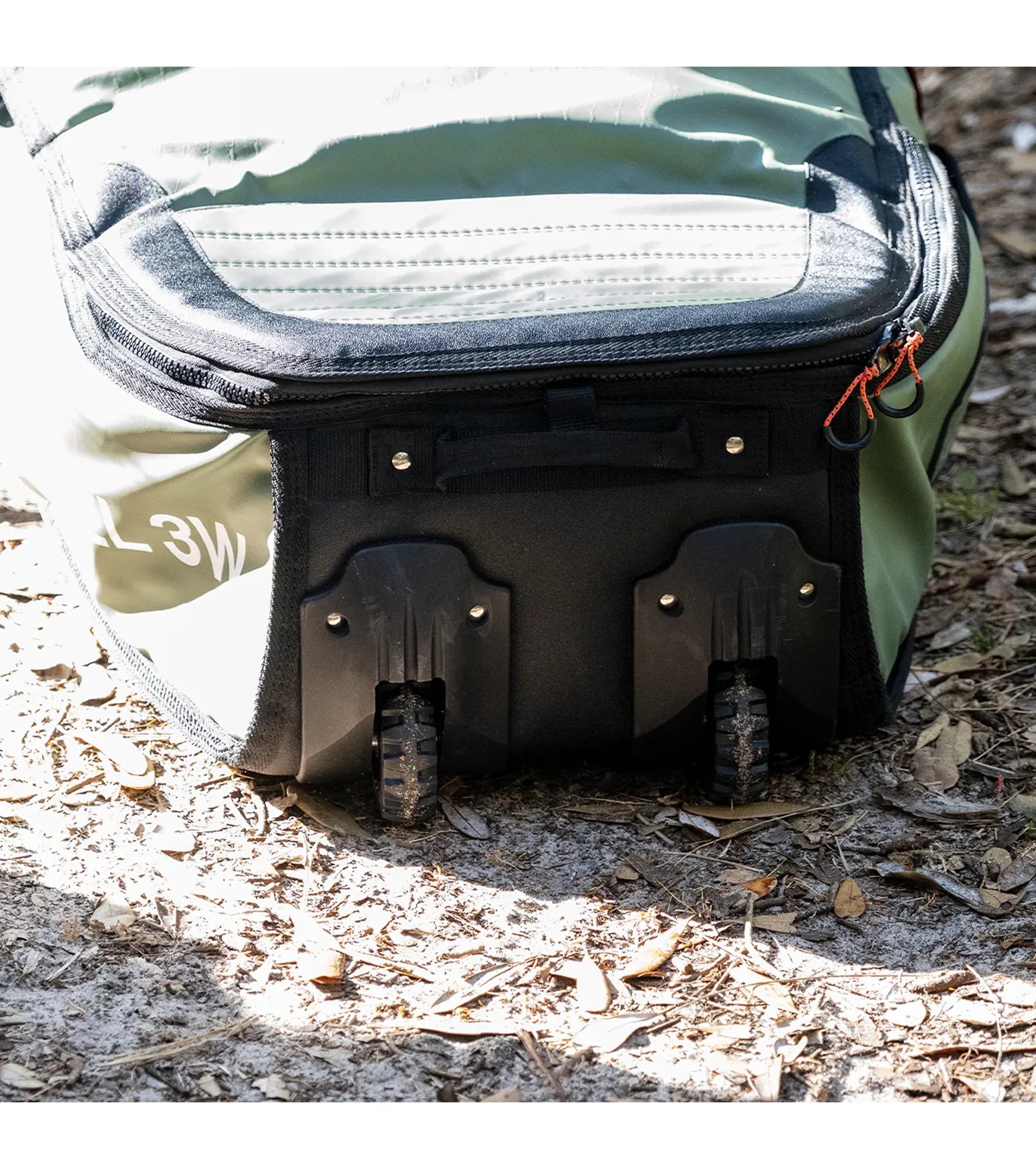 FCS Travel 3 Wheelie Shortboard / Fish Board Bag GO-Light