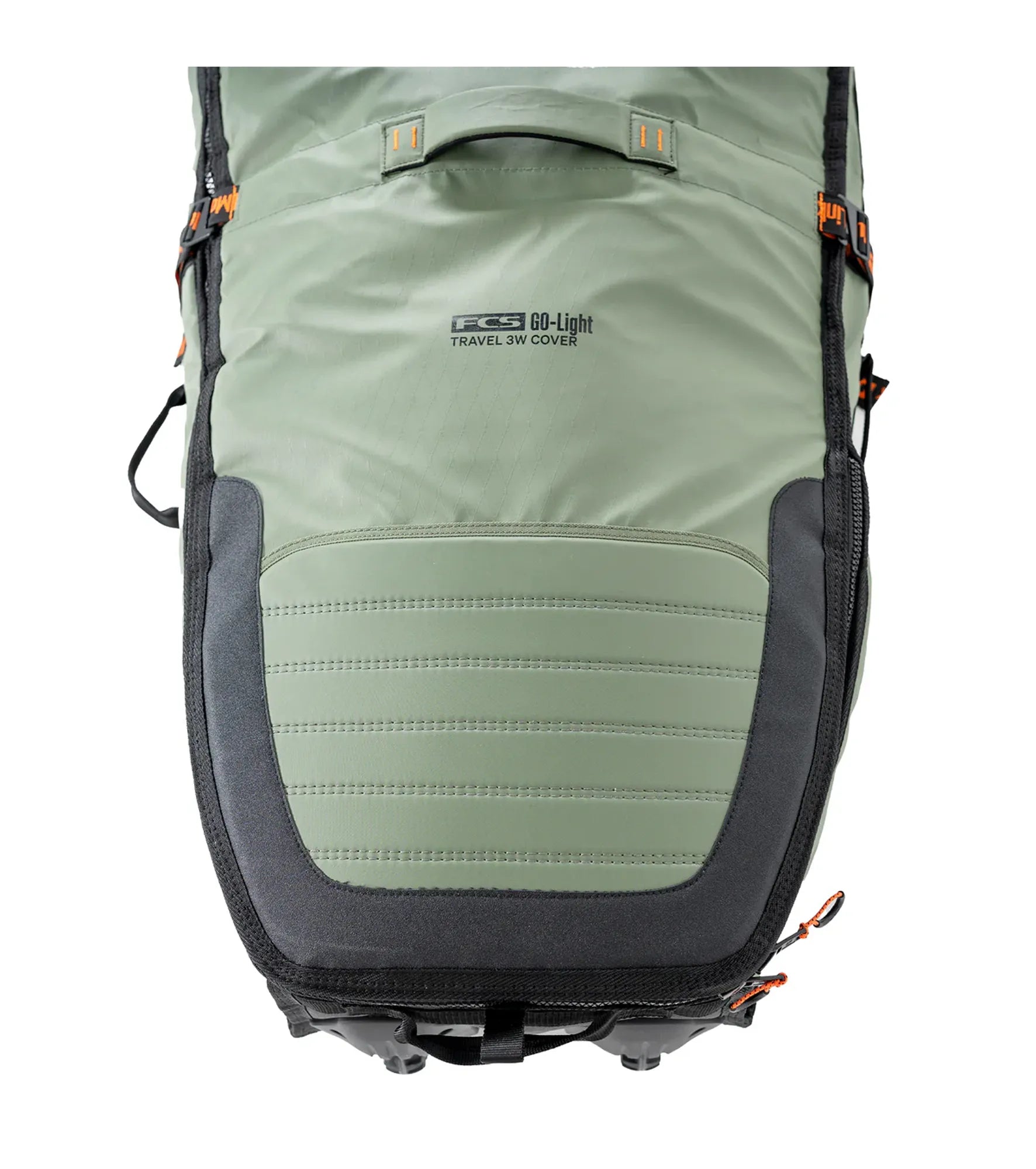 FCS Travel 3 Wheelie Shortboard / Fish Board Bag GO-Light