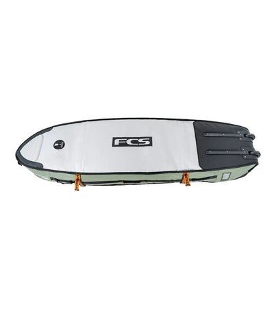 FCS Travel 3 Wheelie Shortboard / Fish Board Bag GO-Light