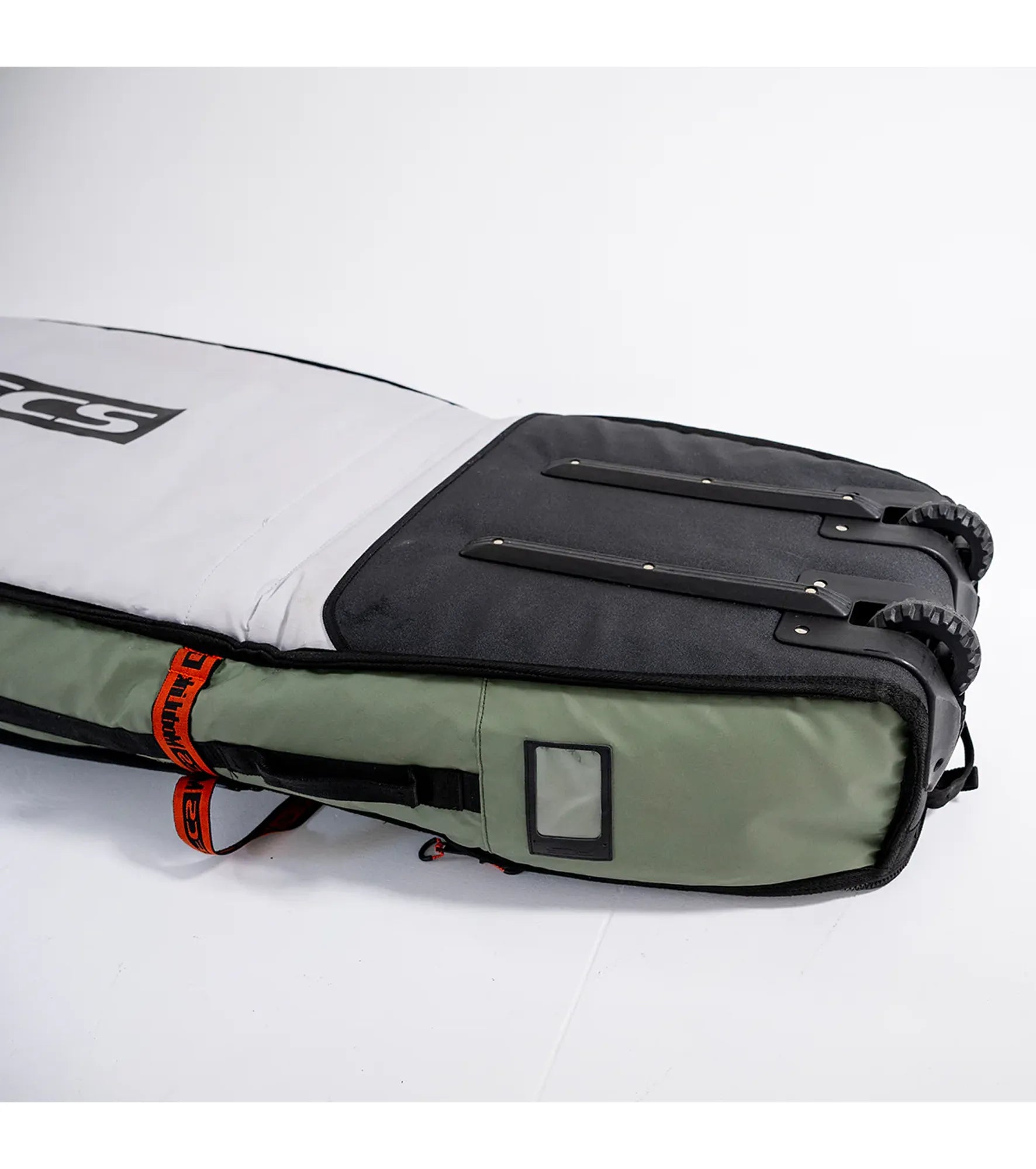 FCS Travel 3 Wheelie Shortboard / Fish Board Bag GO-Light