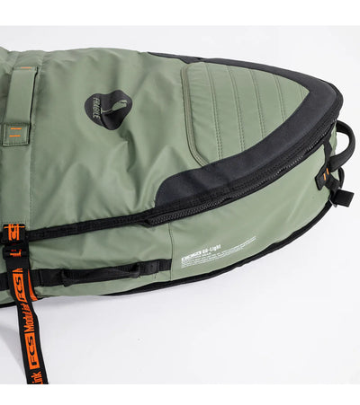FCS Travel 2 Wheelie Longboard Board Bag GO-Light