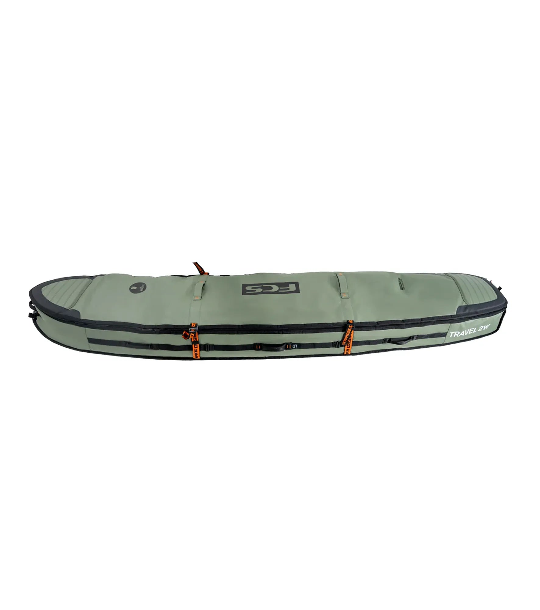 FCS Travel 2 Wheelie Longboard Board Bag GO-Light