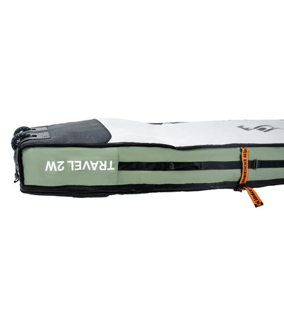FCS Travel 2 Wheelie Longboard Board Bag GO-Light