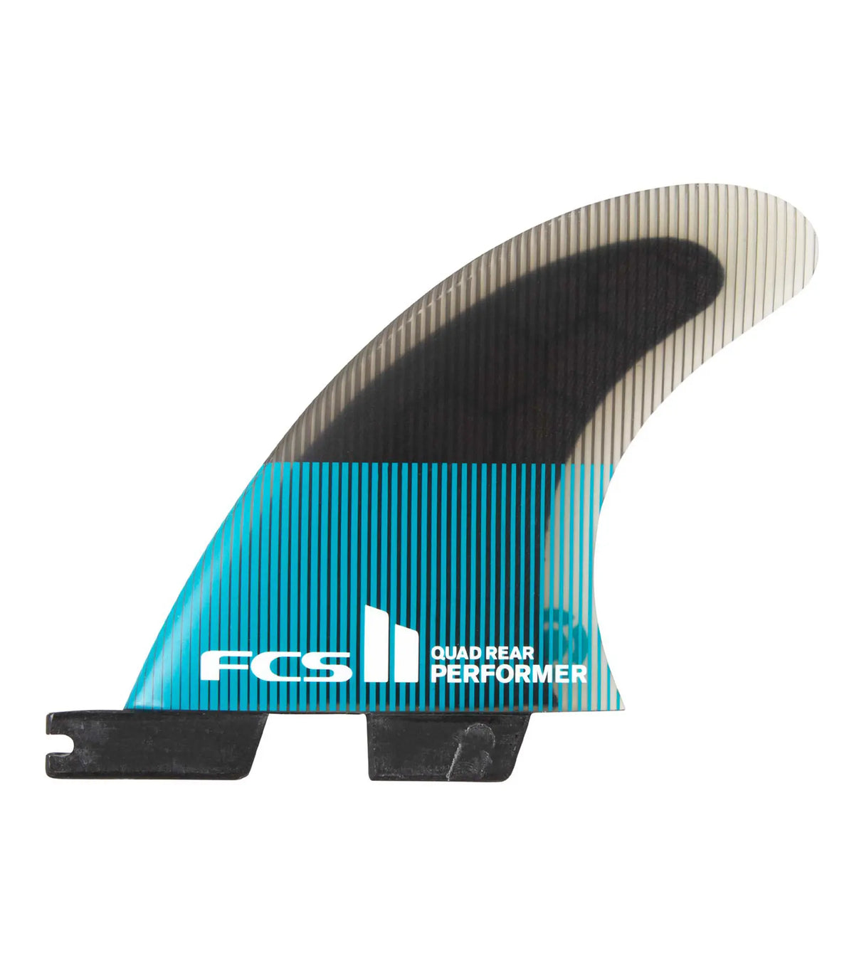 FCS II Performer Performance Core Quad Rear Fins - Tranquil Blue