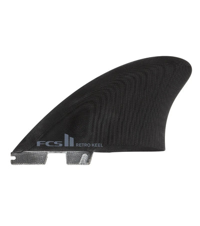 FCS II Retro Keel Performance Glass Twin Fins