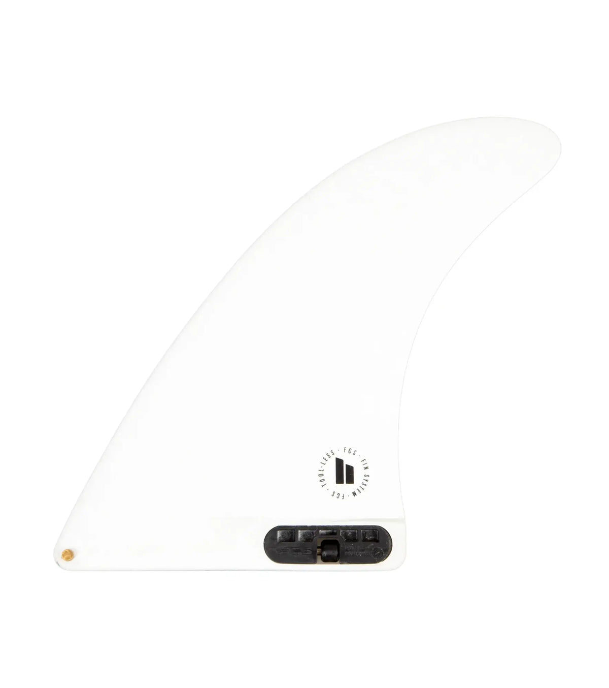 FCS II Single Performance Glass Single Fin - White