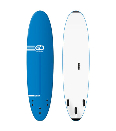 GO Softboards - Wood Sandwich Tech - 3 Fin