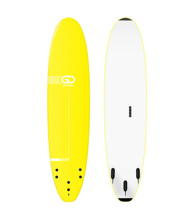 GO Softboards - Wood Sandwich Tech - 3 Fin