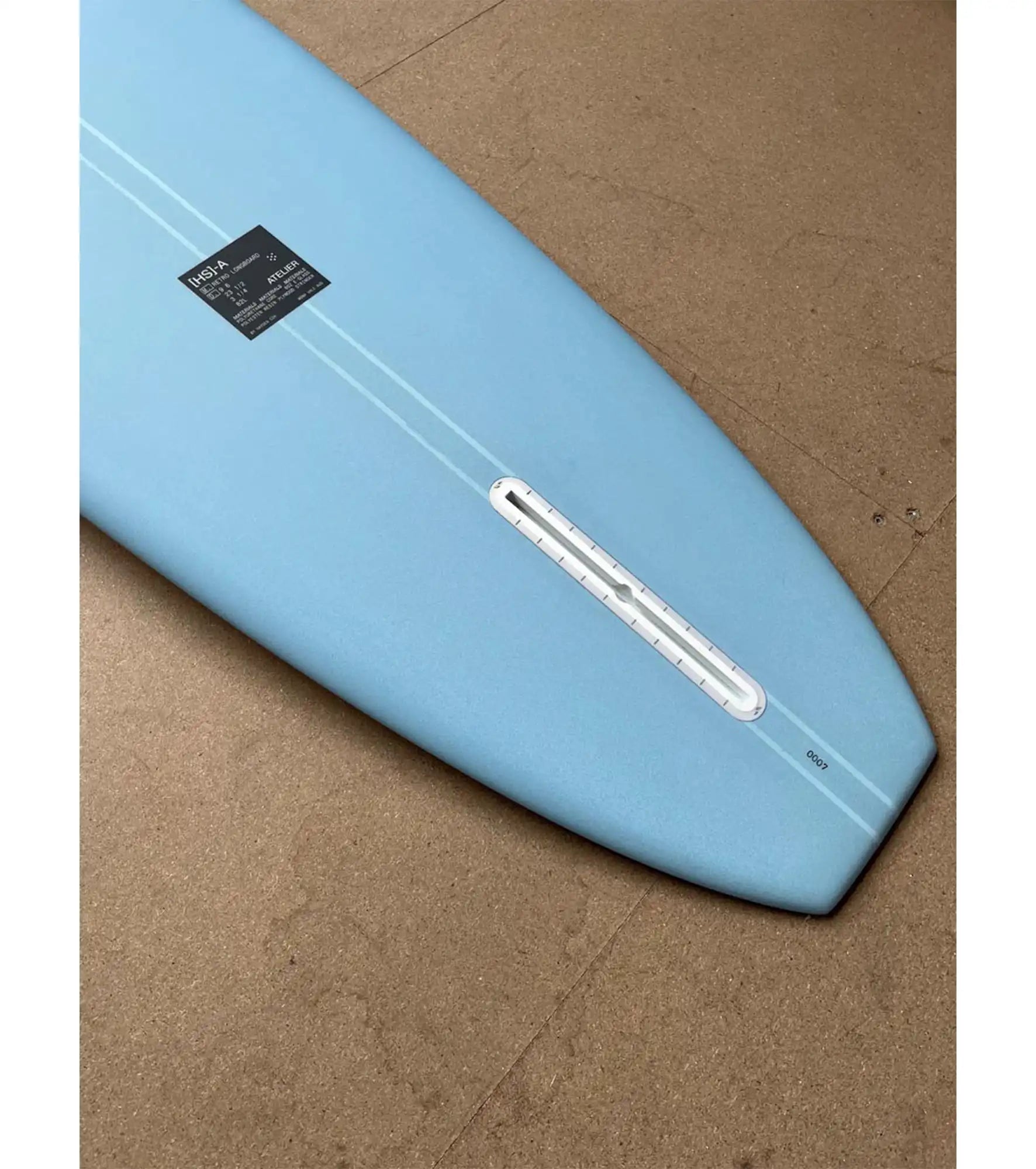 HS Atelier Retro Longboard PU - Single Fin