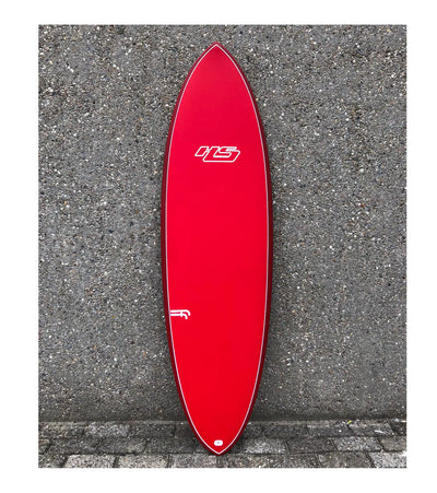 Haydenshapes Hypto Krypto FF - FCS II - 3 Fin - Signal Red