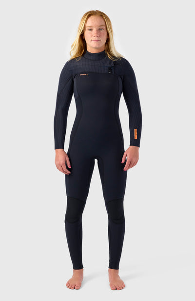 Hyperfreak Plus 4/3mm Chest Zip Full Wetsuit Voor Dames