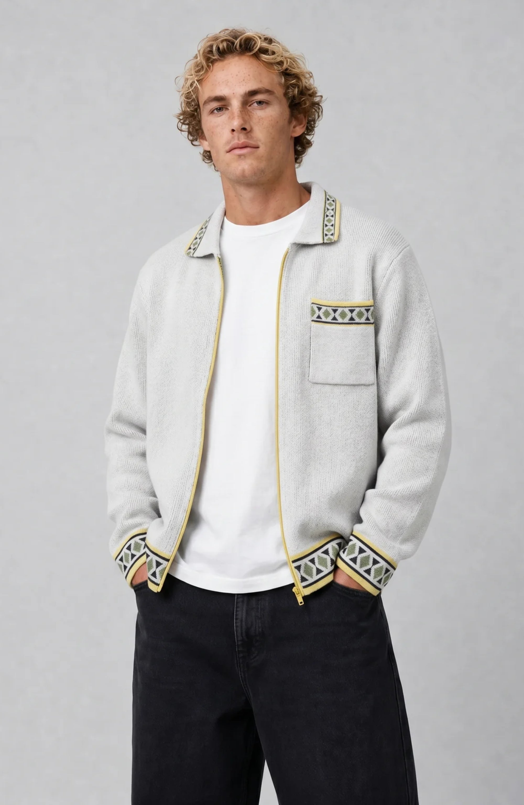 Lemon Resort Strickjacke