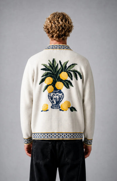Lemon Resort Knit Jacket
