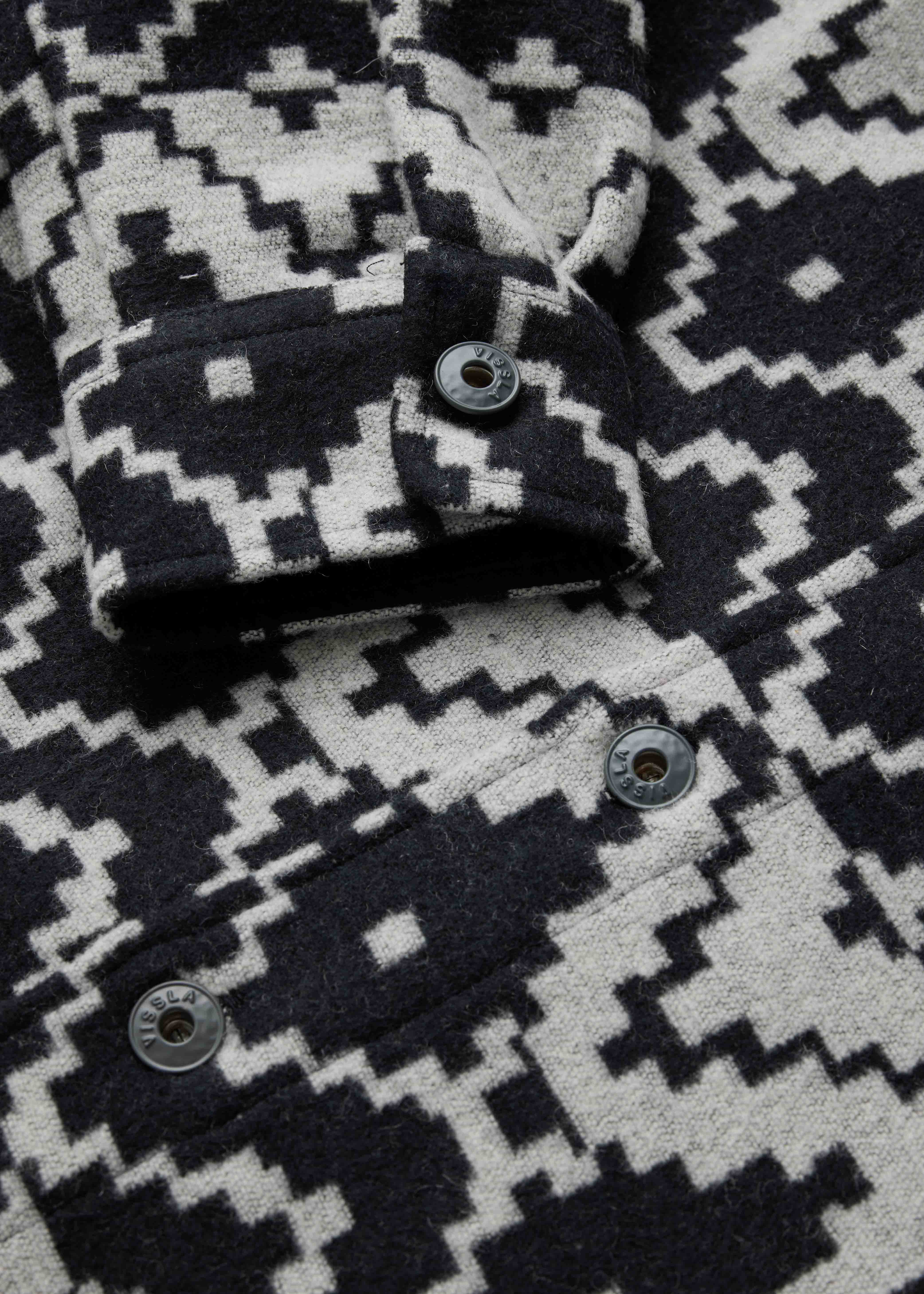 Stony Wool Jacquarded