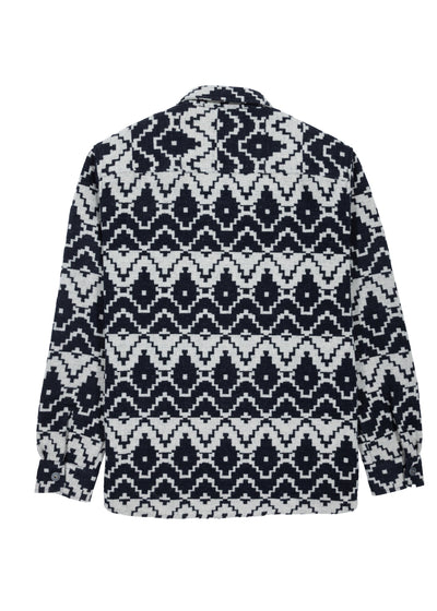 Stony Wool Jacquarded
