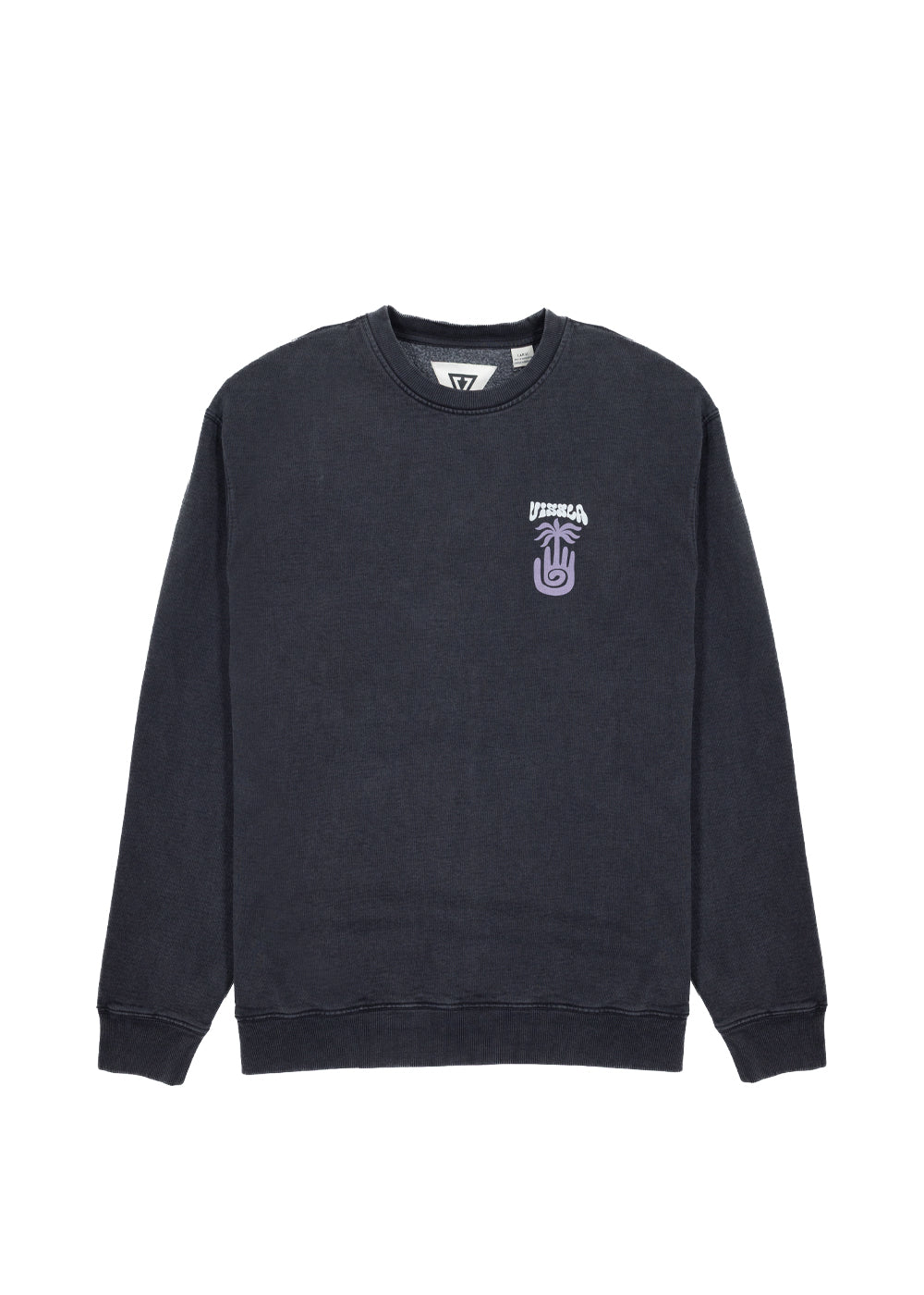 Aquemini Crew neck Washed Fleece Trui