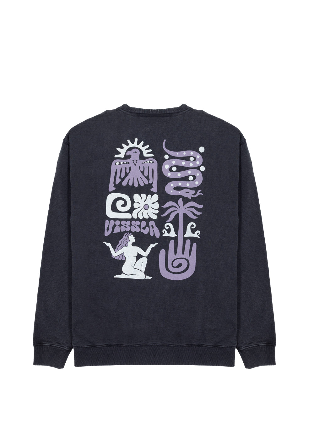 Aquemini Crew neck Washed Fleece Trui