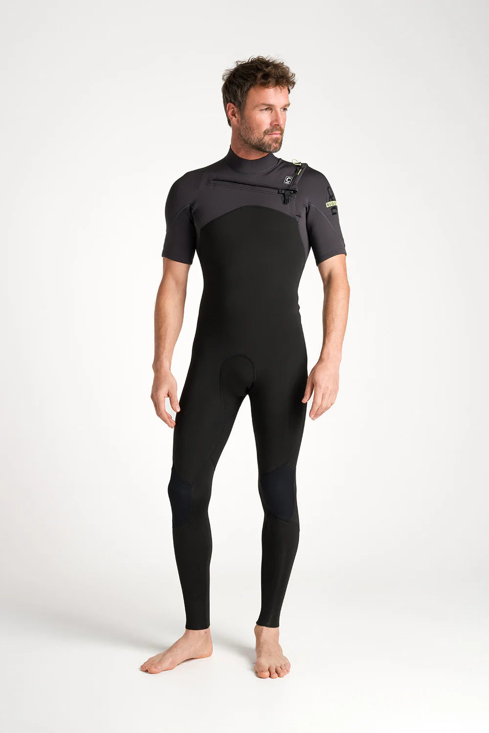 NuWave Session Lite 2:2 Heren Chest Zip Wetsuit
